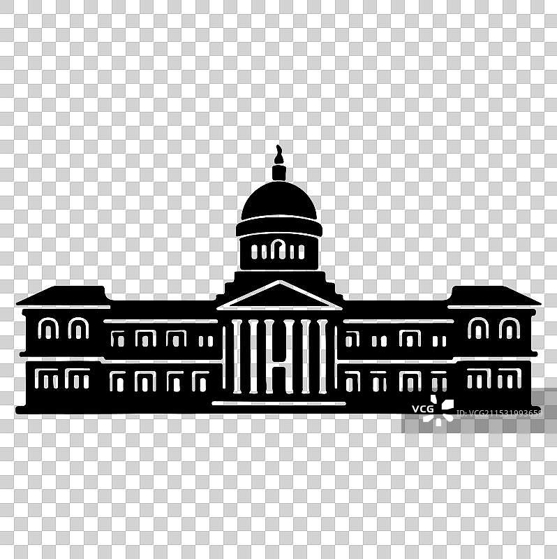 大学轮廓图片素材