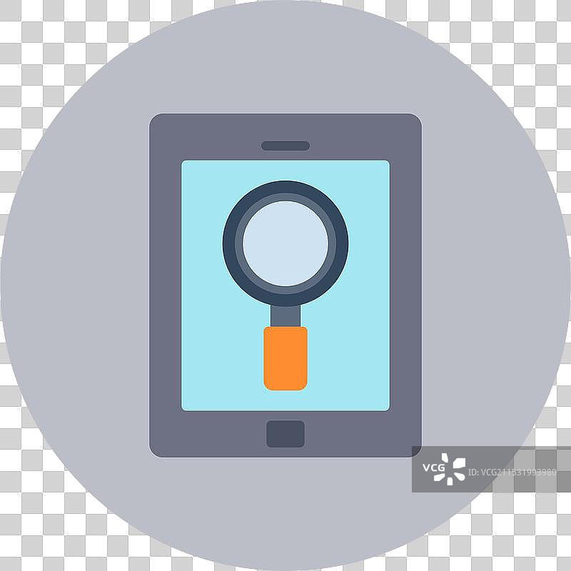 扁平圆形图标图片素材