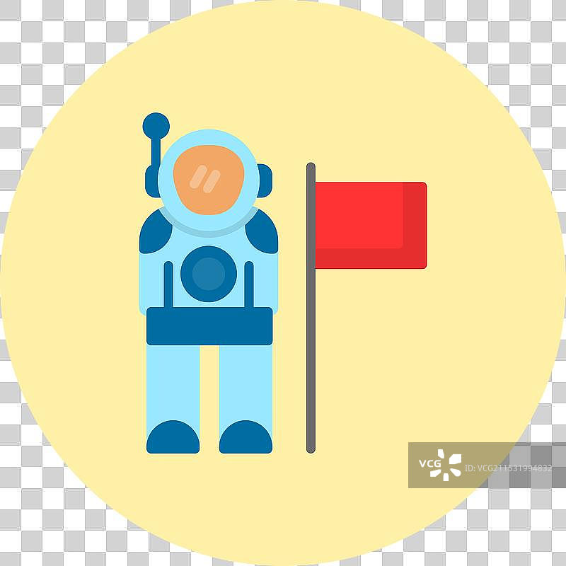 目的地平面圆形图标图片素材