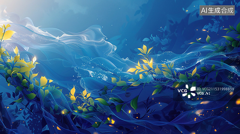 【AI数字艺术】自然气象背景图片素材