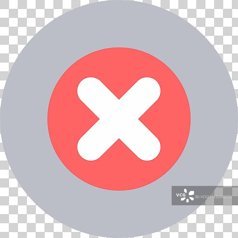 乘法扁平圆形图标图片素材