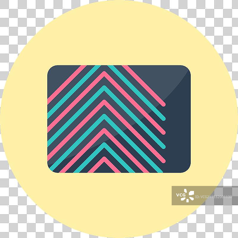 鼠标垫平面圆形图标图片素材