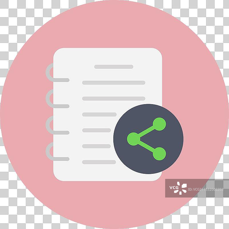 分享平面圆形图标图片素材