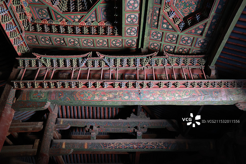 山西大同永安寺图片素材