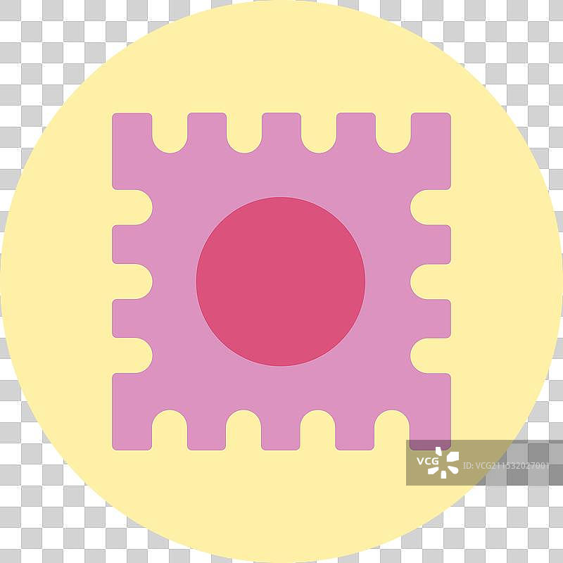 LSD平面圆形图标图片素材