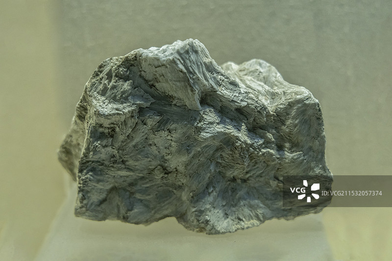 安徽省地质博物馆资源与环境厅：硅灰石（怀宁县雷山产）图片素材