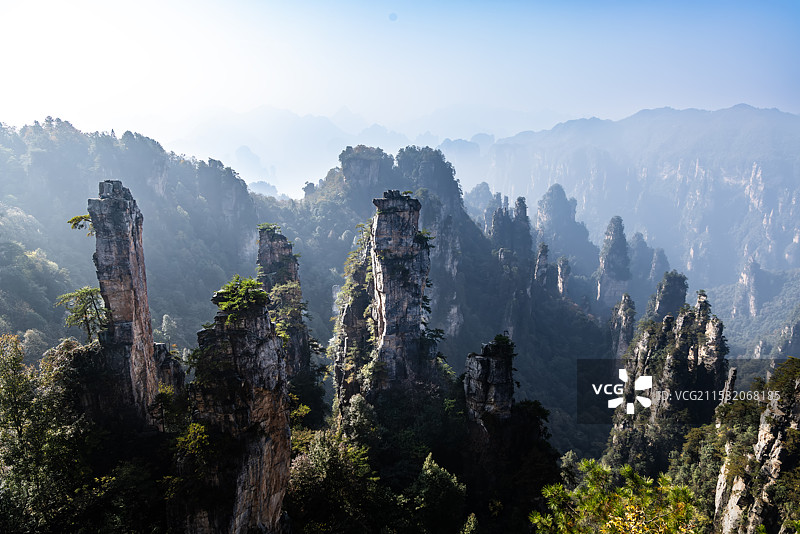 湖南张家界风光图片素材