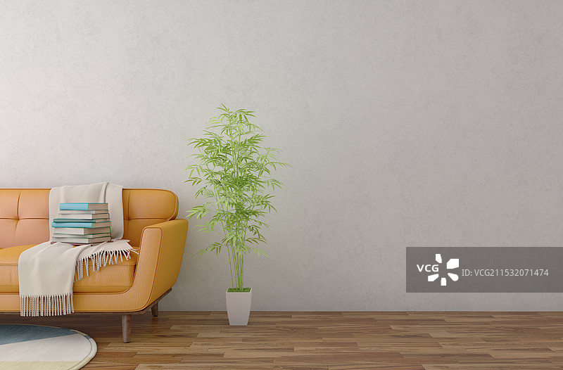 简约客厅样板间图片素材