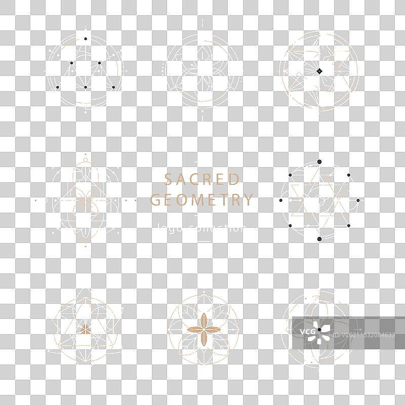 几何神圣图案系列曼荼罗图片素材