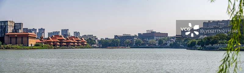 广东东莞麻涌华阳湖国家湿地公园图片素材