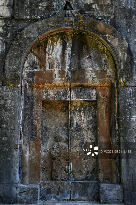 济南灵岩寺慧崇塔图片素材