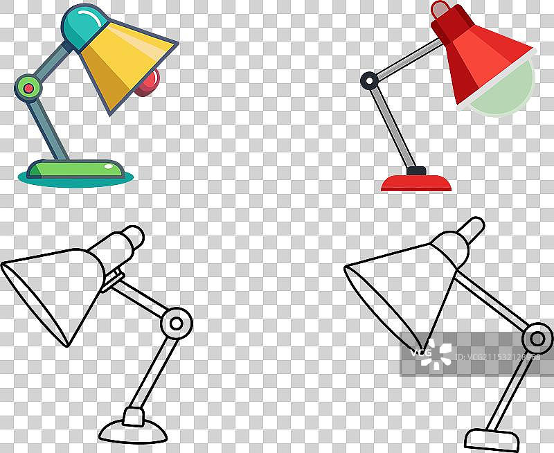 夹式灯艺术图片素材