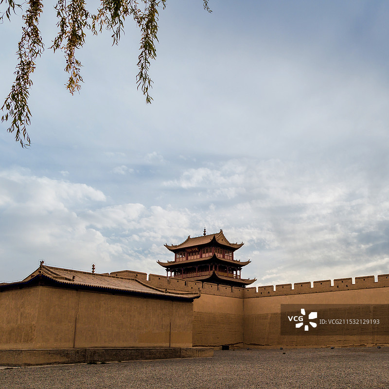 天下第一雄关-嘉峪关图片素材