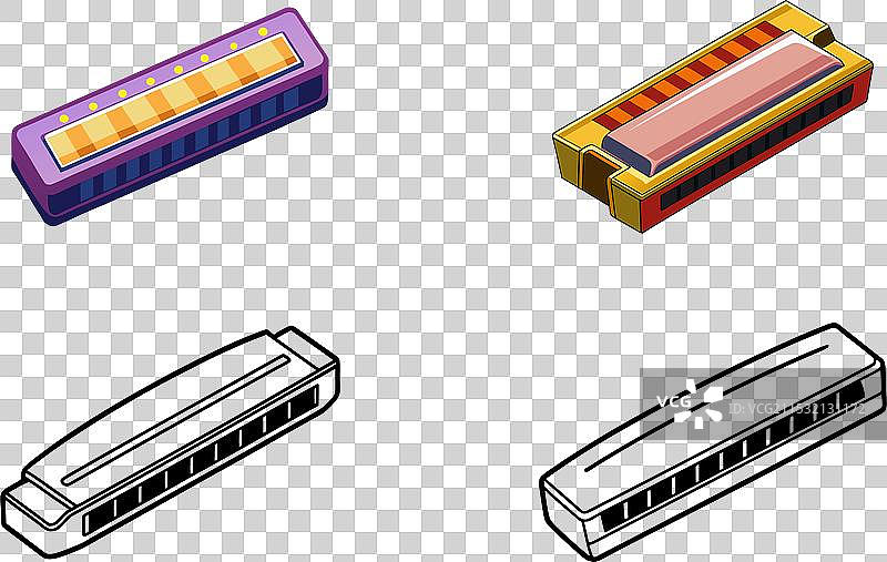 口琴雕刻与凹版印刷图片素材