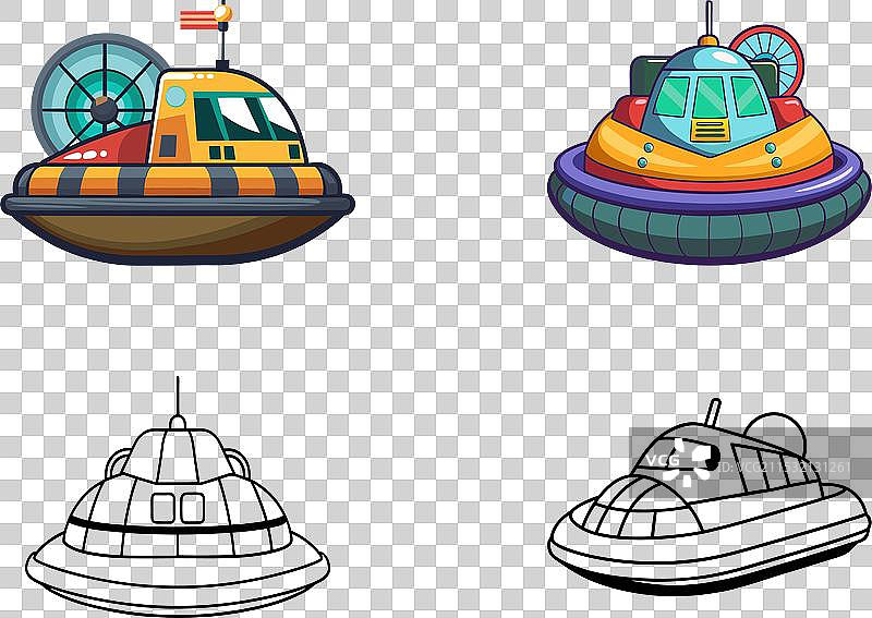 气垫船艺术图片素材