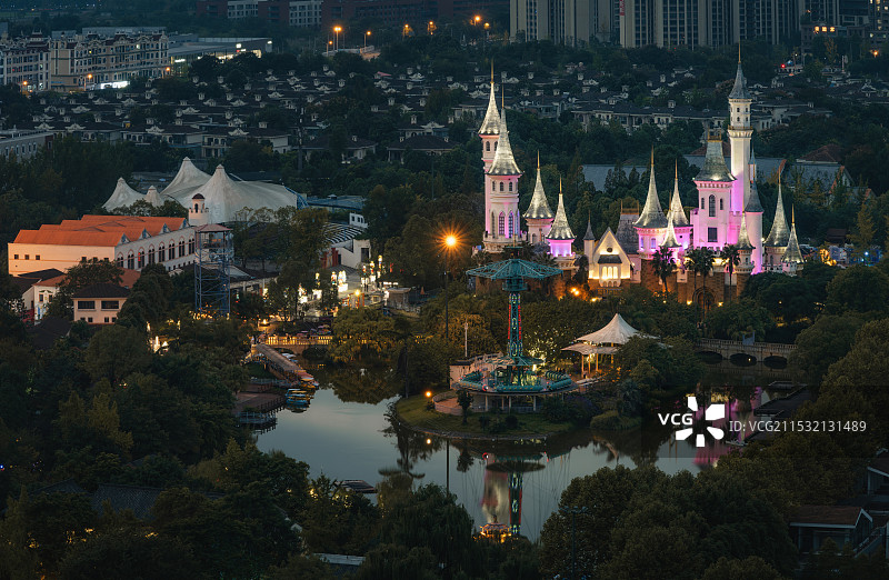 成都国色天香图片素材