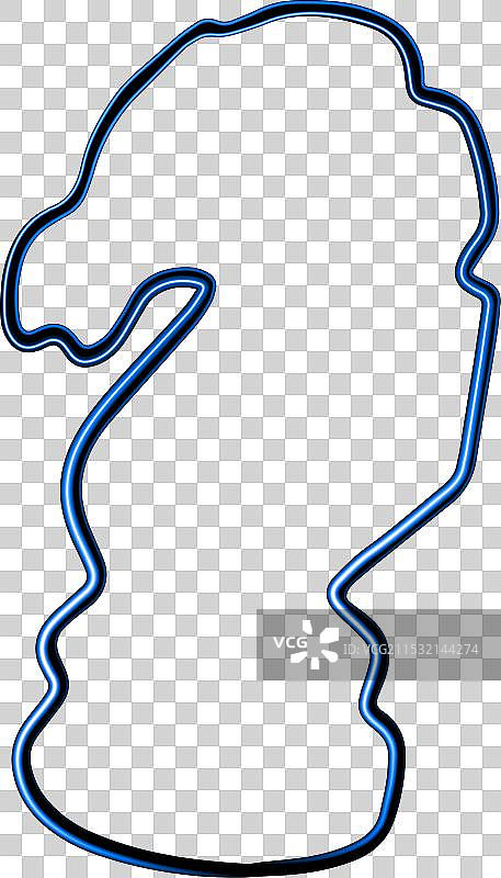 马蹄形状图片素材