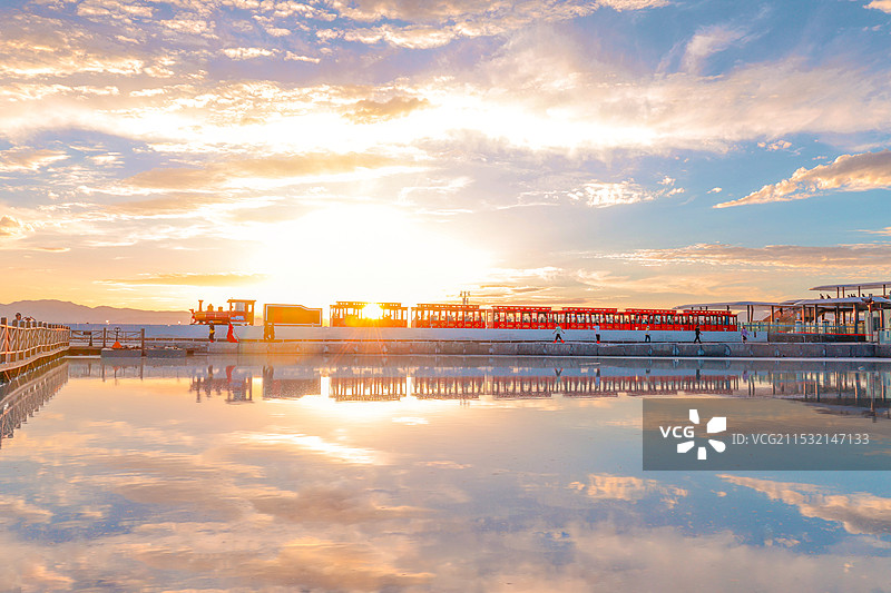 落日余晖图片素材