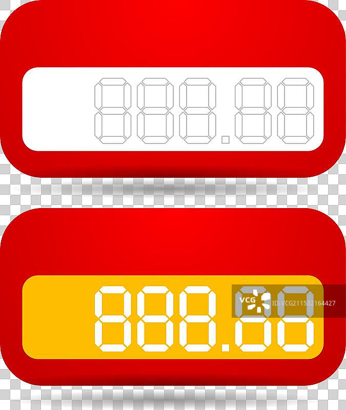 红色价格标签样板模板图片素材