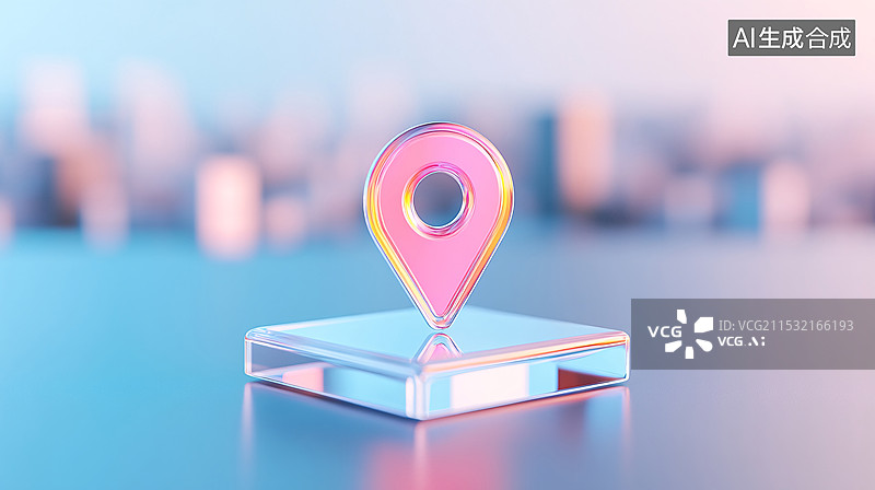 【AI数字艺术】旅行定位3D概念智能手机应用三维创新插图图片素材