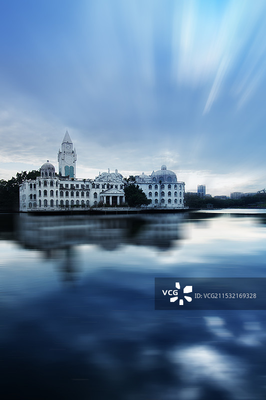 白色城堡图片素材