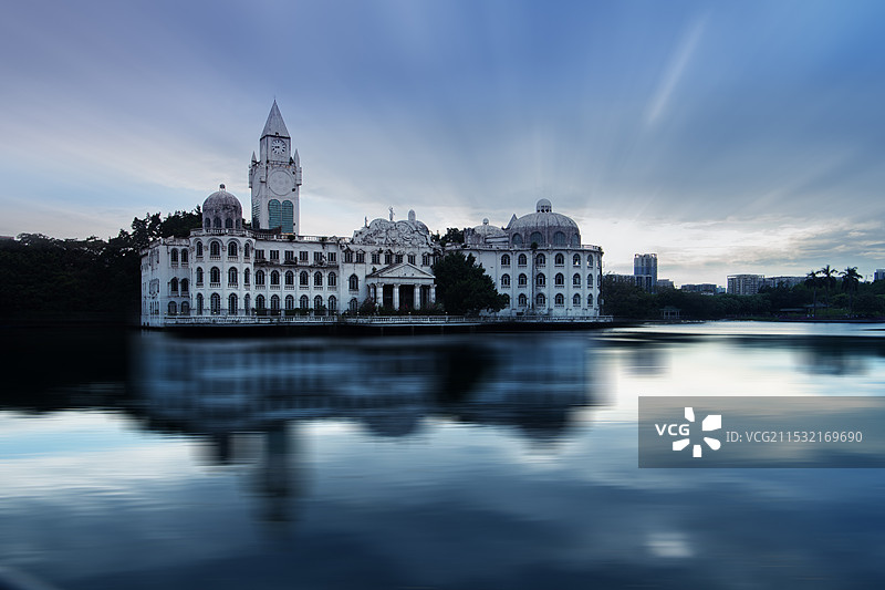 白色城堡图片素材