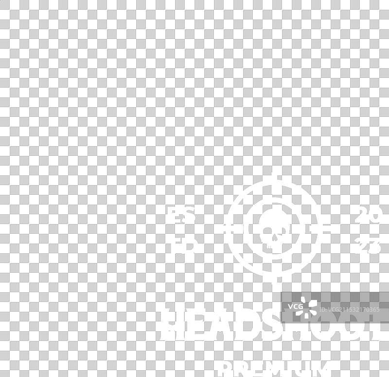 复古嬉皮风格的头像标志设计图片素材