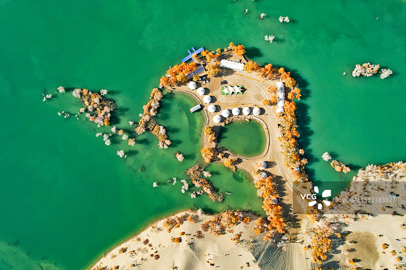 新疆尉犁县葫芦岛景区图片素材