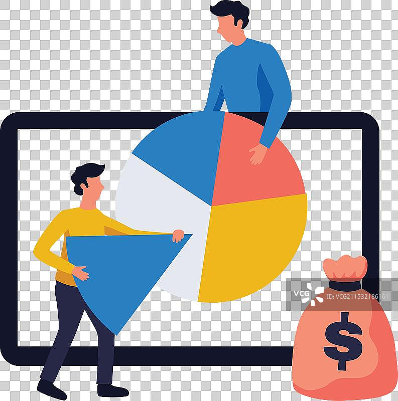 利润或收入分享支付方案图片素材