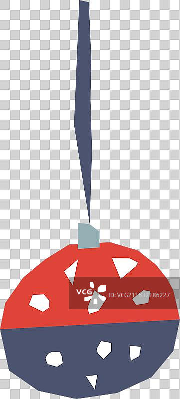 圣诞树玩具纸雕作品图片素材