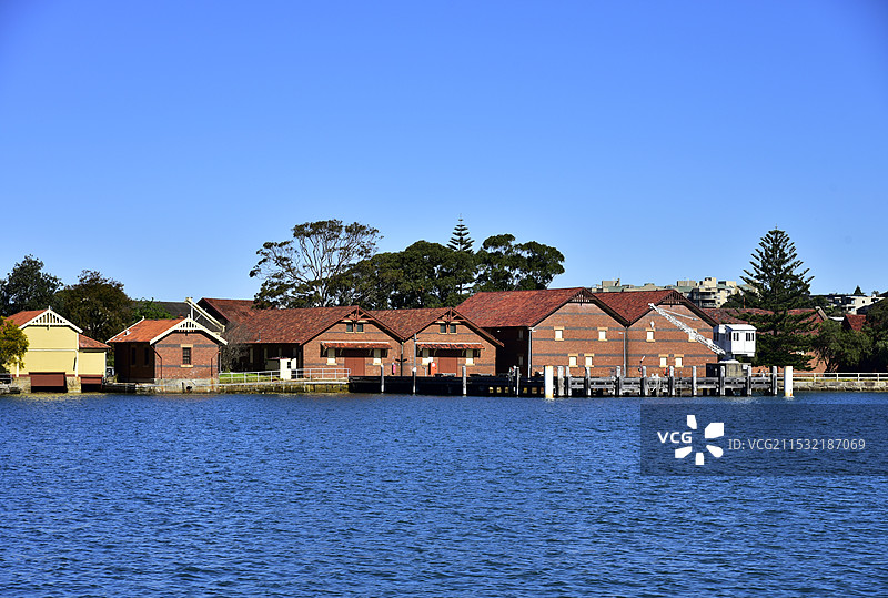 澳大利亚悉尼城市风光悉尼湾城市房屋建筑图片素材