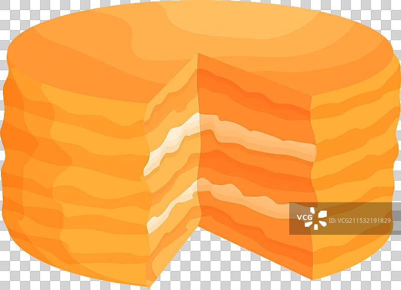 拿破仑蛋糕图标卡通咖啡菜单图片素材