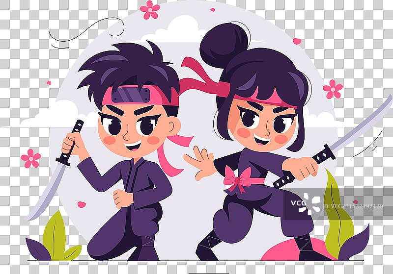 忍者特工，展现忍者的身影图片素材