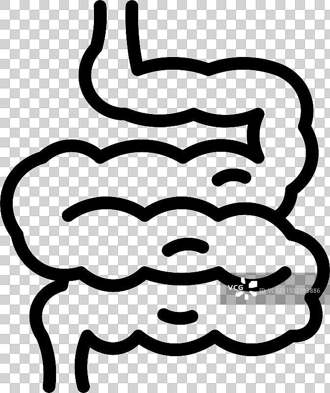 肠道图标图片素材