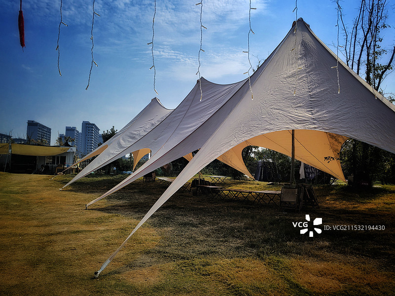露营天幕图片素材