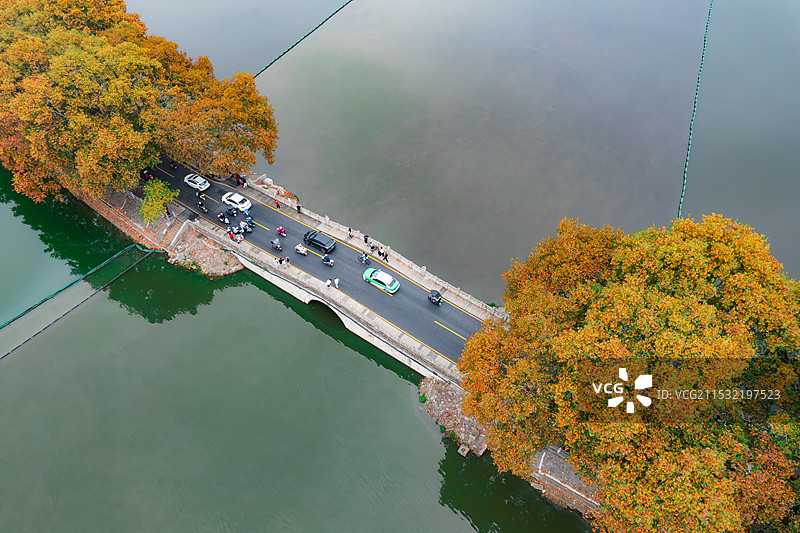 九江市甘棠湖李公堤图片素材