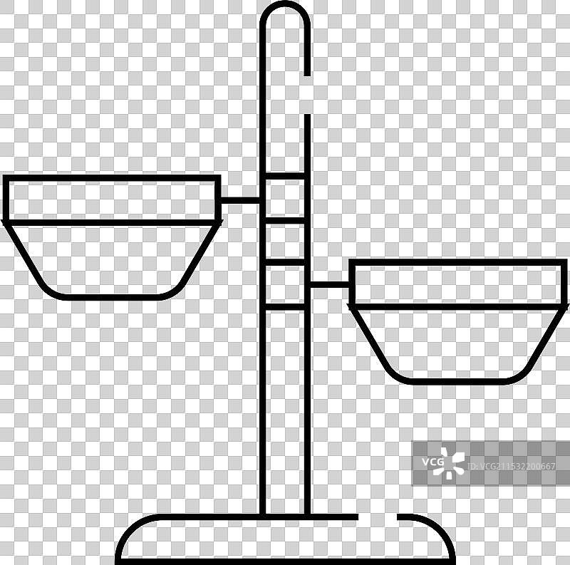 狗碗线条图标孤立设计图片素材