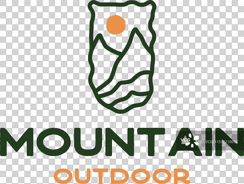 山脉logo设计图片素材