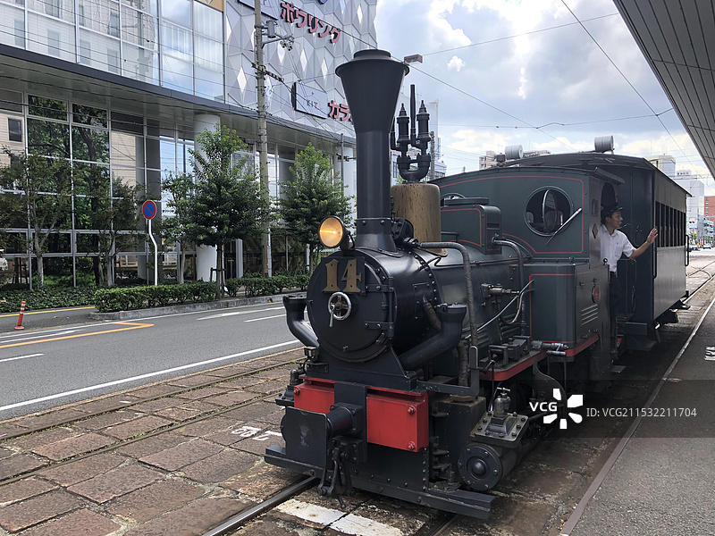 日本爱媛县少爷列车图片素材