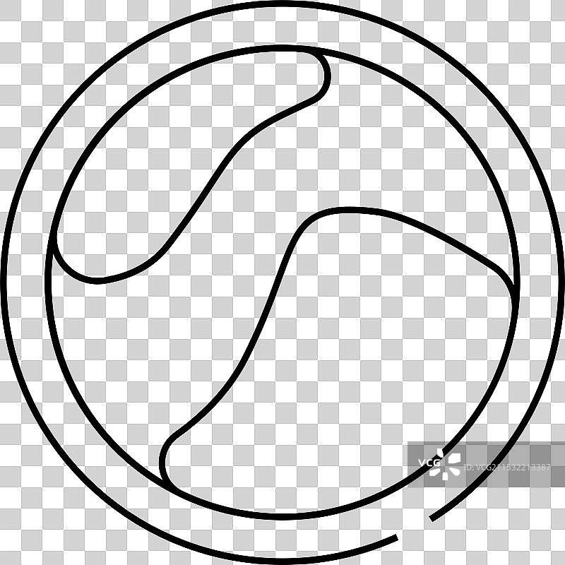 动脉粥样硬化心脏线条图标图片素材