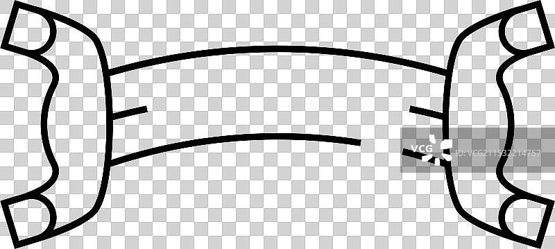 小提琴桥线条图标图片素材