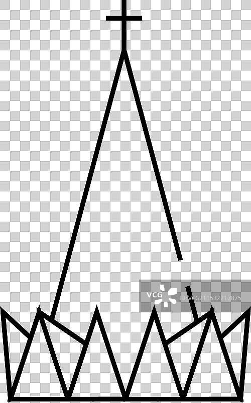 光荣的天主之母小教堂大教堂图片素材