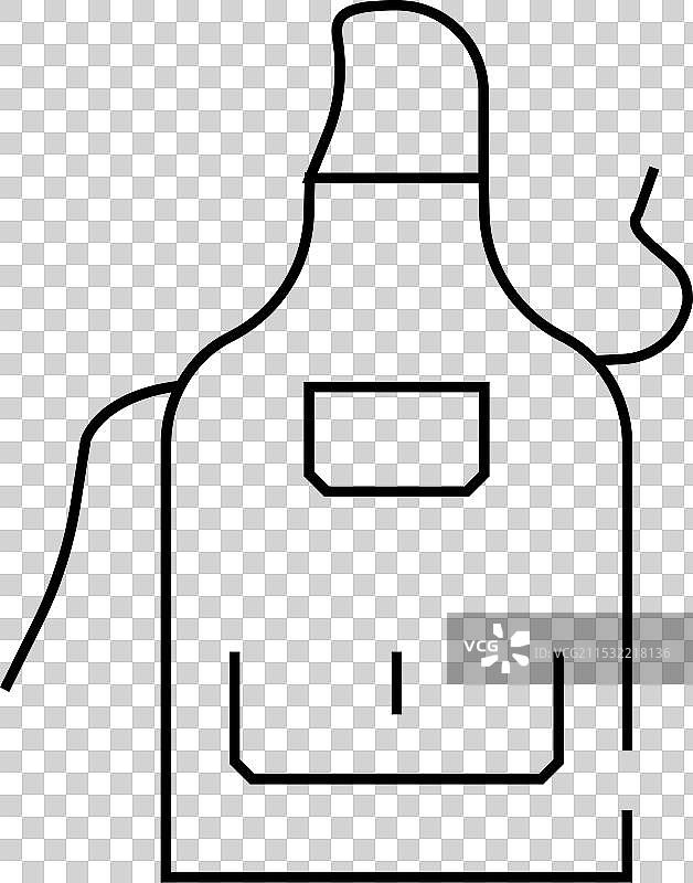 复古陶瓷窑的线条图标图片素材