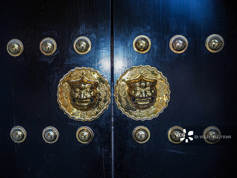 门的全帧拍摄图片素材