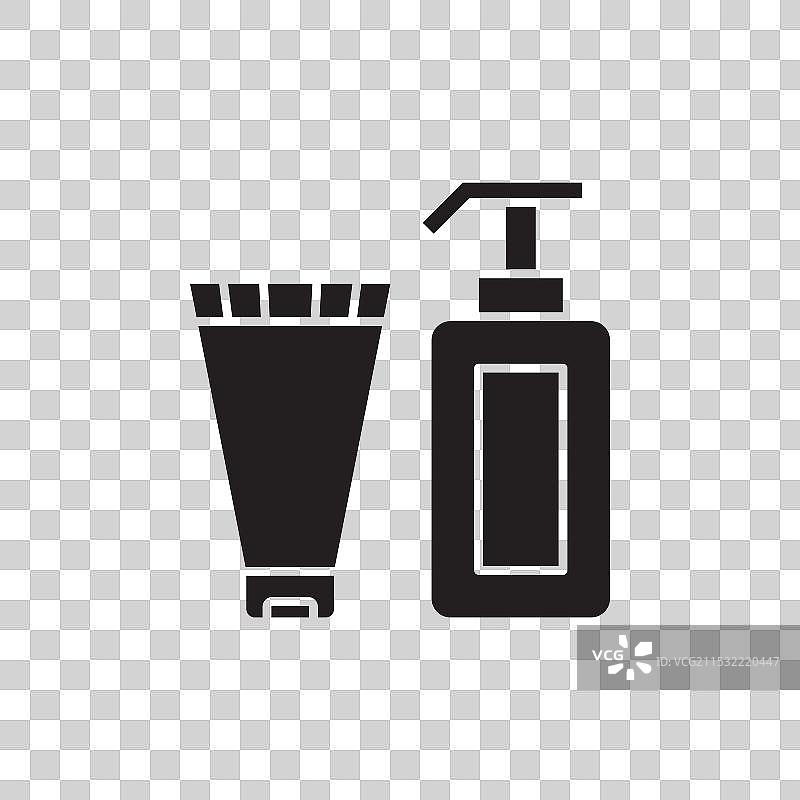 化妆品图标集 化妆产品符号图片素材