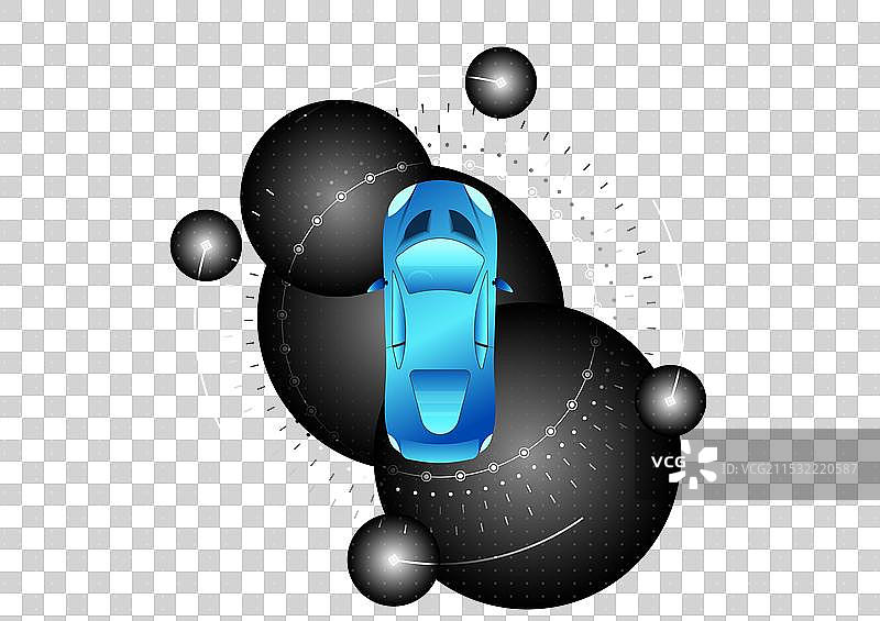 智能汽车技术背景创新未来图片素材