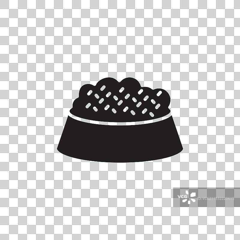 狗喂食图标集，宠物碗和营养图片素材