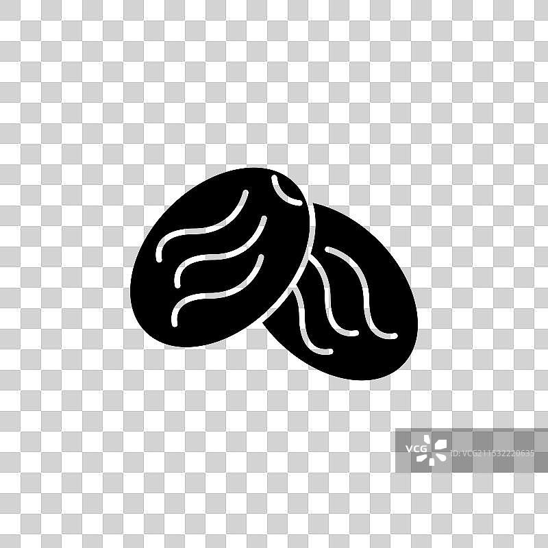 干果图标集，斋月椰枣符号图片素材