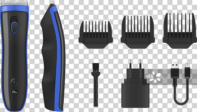 理发器配件，修剪用的剪发器图片素材