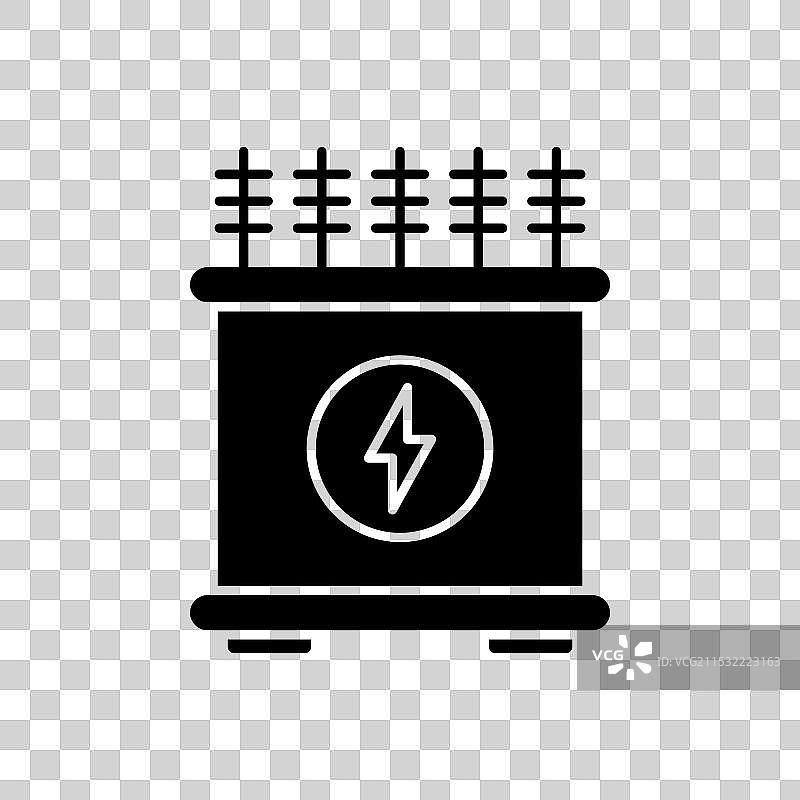 变压器图标集 电力变电站 电气图片素材